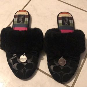 💥DONATING SOON💥 Coach slippers